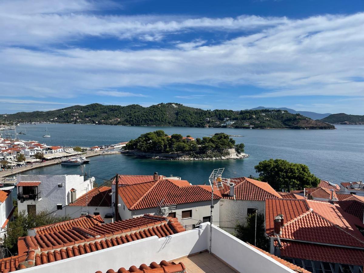 Mare Gaia Apartments Skiathos-Stadt Exterior foto