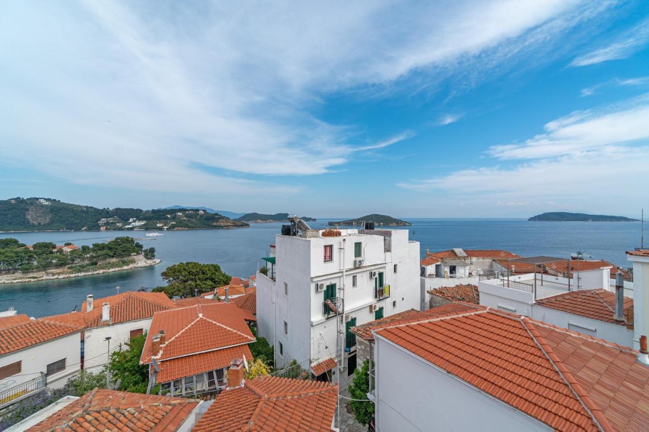 Mare Gaia Apartments Skiathos-Stadt Exterior foto