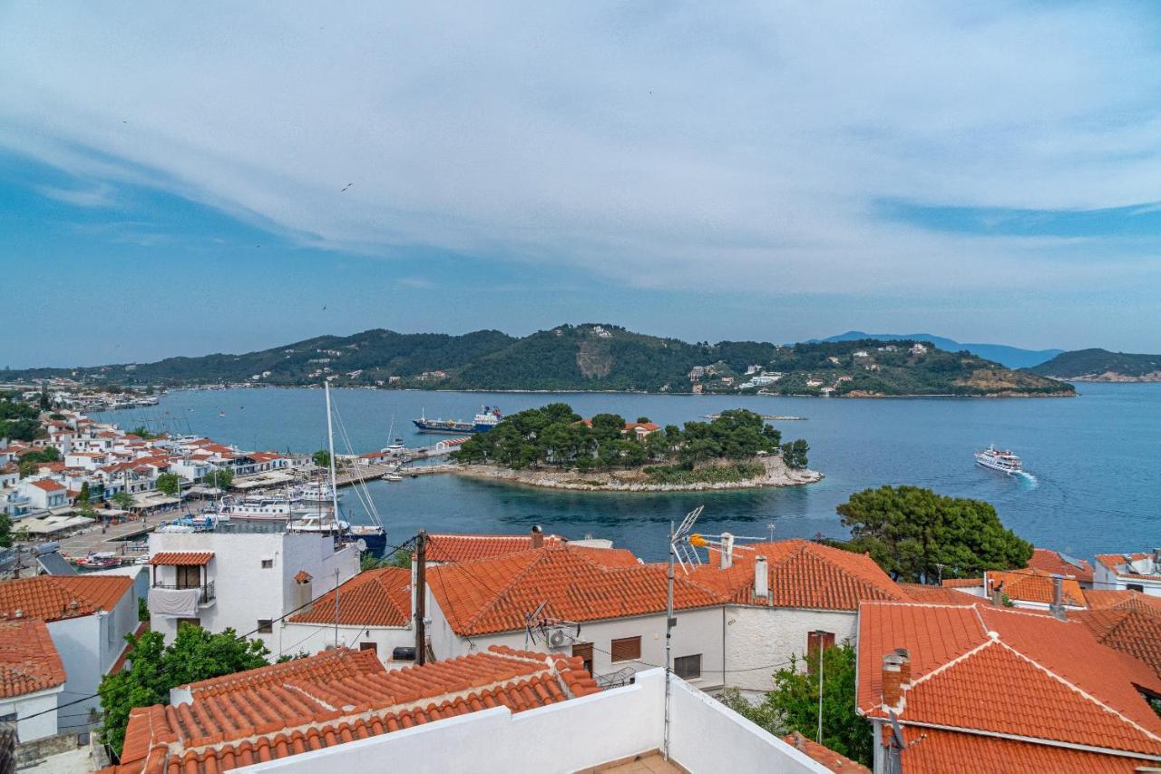 Mare Gaia Apartments Skiathos-Stadt Exterior foto