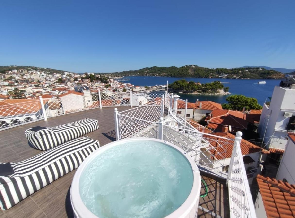 Mare Gaia Apartments Skiathos-Stadt Exterior foto